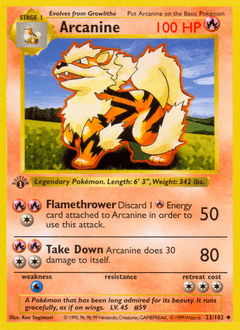 Arcanine Base #23