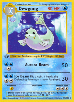 Dewgong Base #25