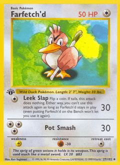 Farfetch'd Base #27