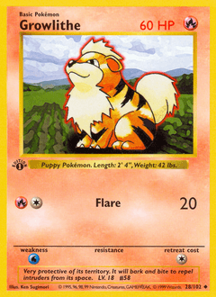 Growlithe Base #28