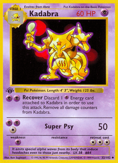 Kadabra Base #32