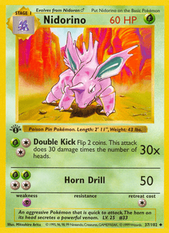 Nidorino Base #37