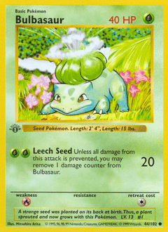 Bulbasaur Base #44