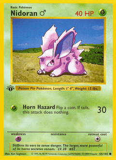 Nidoran ♂ Base #55