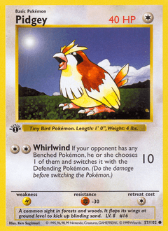 Pidgey Base #57