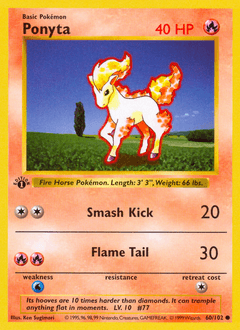 Ponyta Base #60