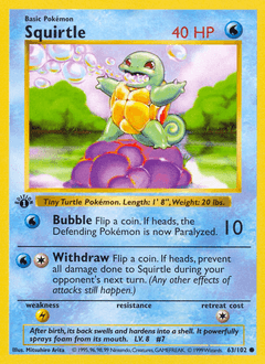 Squirtle Base #63