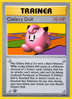 Clefairy Doll Base #70
