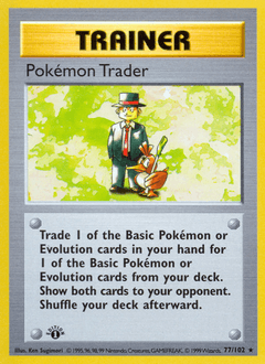 Pokémon Trader Base #77