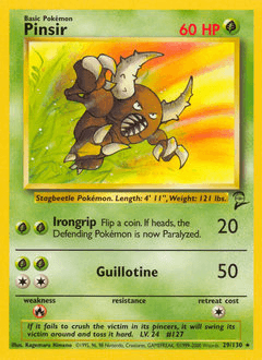 Pinsir Base Set 2 #29