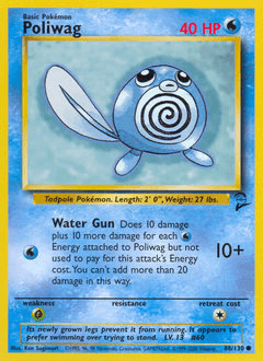 Poliwag Base Set 2 #88