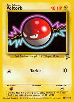 Voltorb Base Set 2 #98