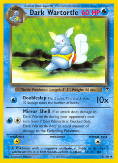 Dark Wartortle Legendary Collection #39