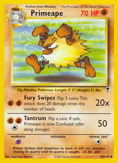 Primeape Legendary Collection #59