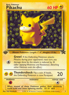 Pikachu Wizards Black Star Promos #1