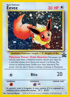 Eevee Wizards Black Star Promos #11