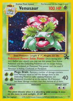 Venusaur Wizards Black Star Promos #13
