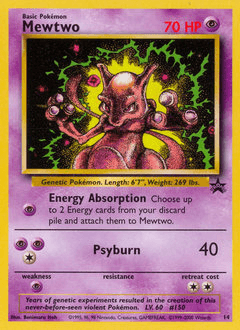 Mewtwo Wizards Black Star Promos #14