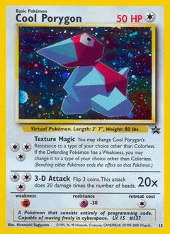Cool Porygon Wizards Black Star Promos #15