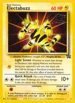 Electabuzz Wizards Black Star Promos #2
