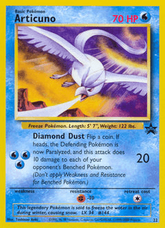 Articuno Wizards Black Star Promos #22
