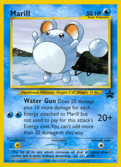 Marill Wizards Black Star Promos #29