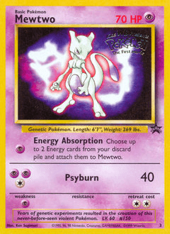 Mewtwo Wizards Black Star Promos #3