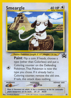 Smeargle Wizards Black Star Promos #32