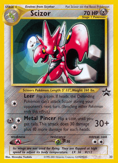Scizor Wizards Black Star Promos #33