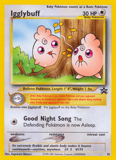 Igglybuff Wizards Black Star Promos #36