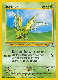 Scyther Wizards Black Star Promos #45