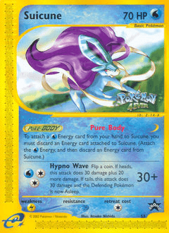 Suicune Wizards Black Star Promos #53