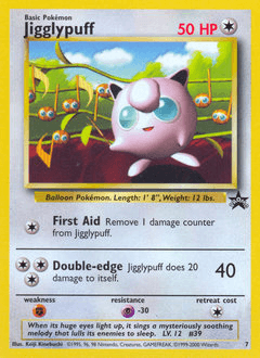 Jigglypuff Wizards Black Star Promos #7