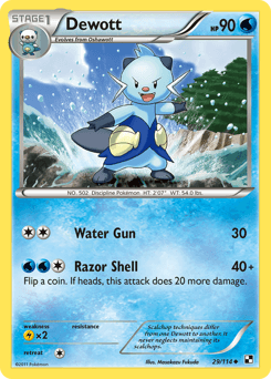 Dewott Black & White #29