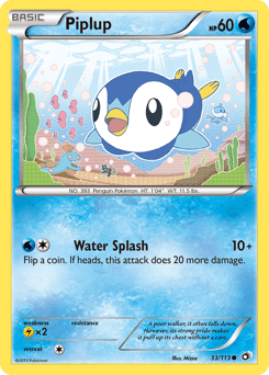 Piplup Legendary Treasures #33