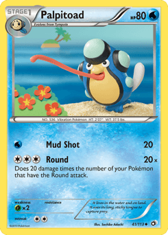 Palpitoad Legendary Treasures #41