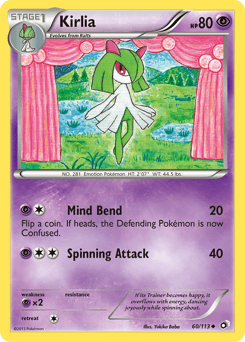 Kirlia Legendary Treasures #60