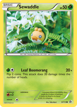 Sewaddle Legendary Treasures #9