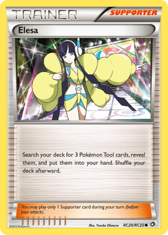 Elesa Legendary Treasures #RC20