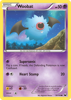 Woobat Dark Explorers #50
