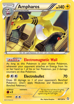 Ampharos Dragons Exalted #40