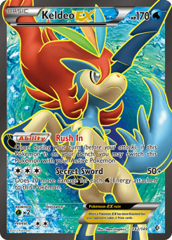 Keldeo-EX Boundaries Crossed #142