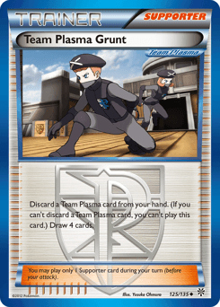 Team Plasma Grunt Plasma Storm #125
