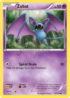 Zubat Plasma Storm #52
