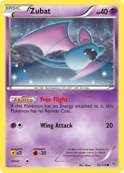 Zubat Plasma Storm #53