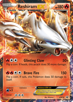 Reshiram-EX BW Black Star Promos #BW36
