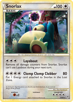 Snorlax Call of Legends #33
