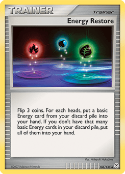 Energy Restore Diamond & Pearl #106