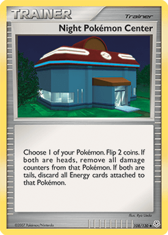 Night Pokémon Center Diamond & Pearl #108