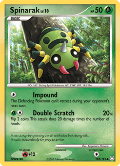 Spinarak Mysterious Treasures #103